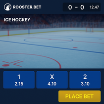 Rooster Bet - Ice Hockey Betting - Live Odds
